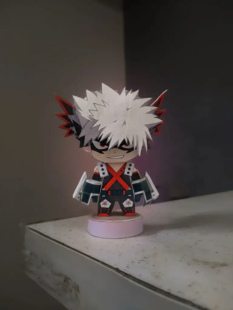 Bakugo Papercraft